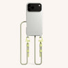 Phone Necklace with Carabiner Rope for iPhone 17 Pro with MagSafe in Y Total View | XOUXOU #phone model_iphone 17 pro